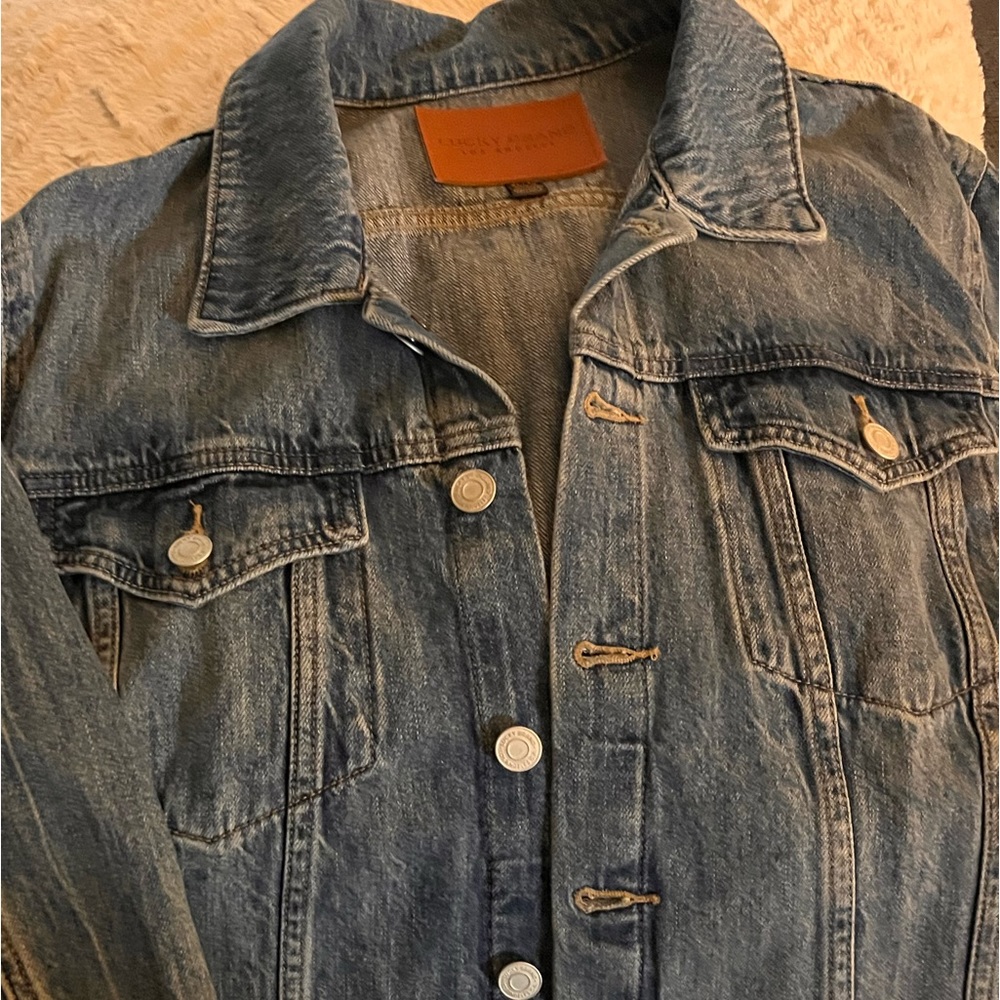 Lucky brand Jean jacket in XL - never been worn or washed and without tags.